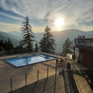 Le Ruitor Duplex Dernier Etage Vue Panoramique Piscine Chauffee En Ete Classe 4 Cristaux Paradiski Appartement